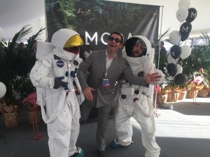 Alex Bielinski spaced out at MODA 